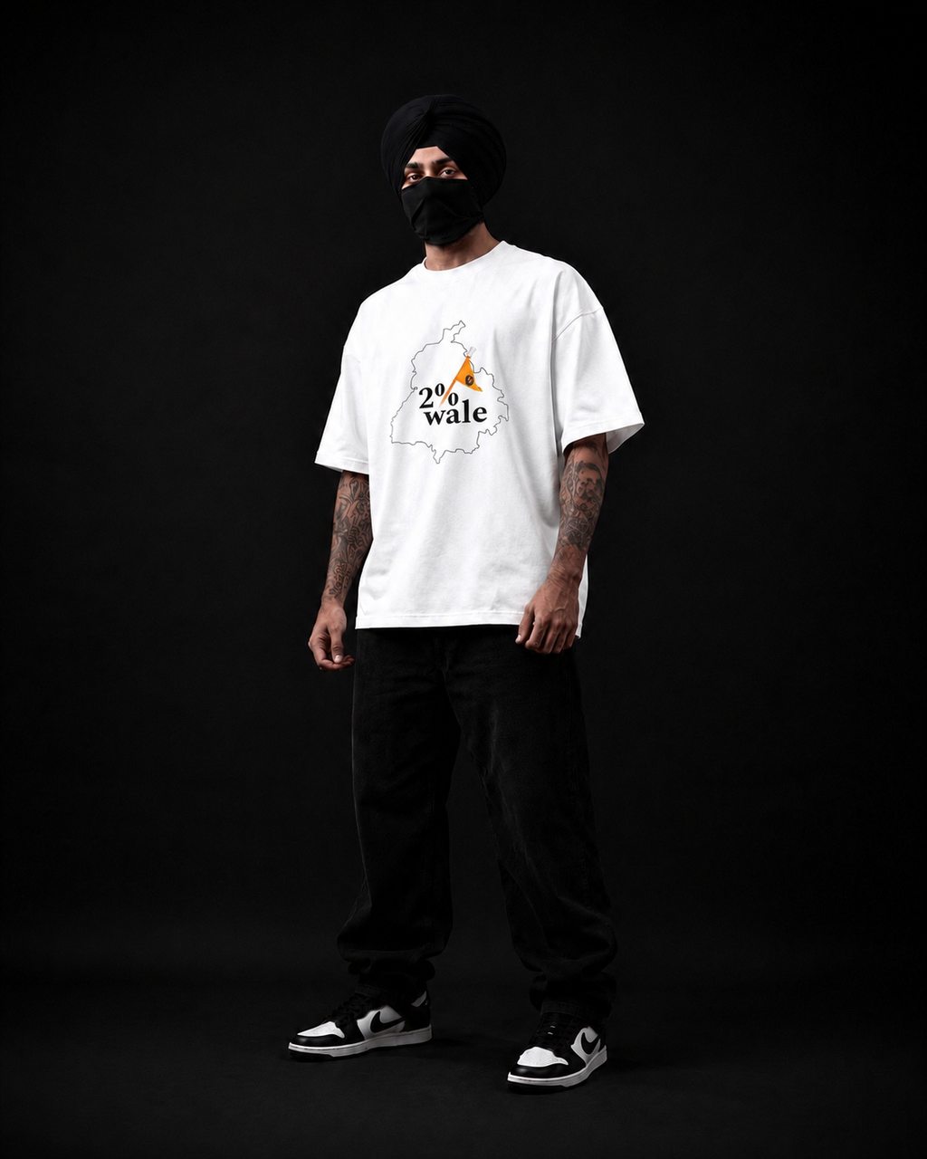 ਹਰ  ਮੈਦਾਨ ਫ਼ਤਿਹ 🪯-Shirt | Premium Punjabi Streetwear | 240 GSM Cotton