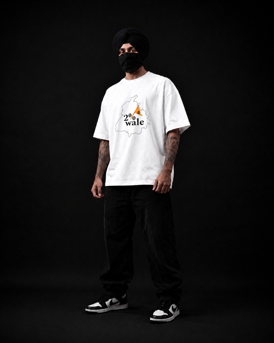 ਹਰ  ਮੈਦਾਨ ਫ਼ਤਿਹ 🪯-Shirt | Premium Punjabi Streetwear | 240 GSM Cotton